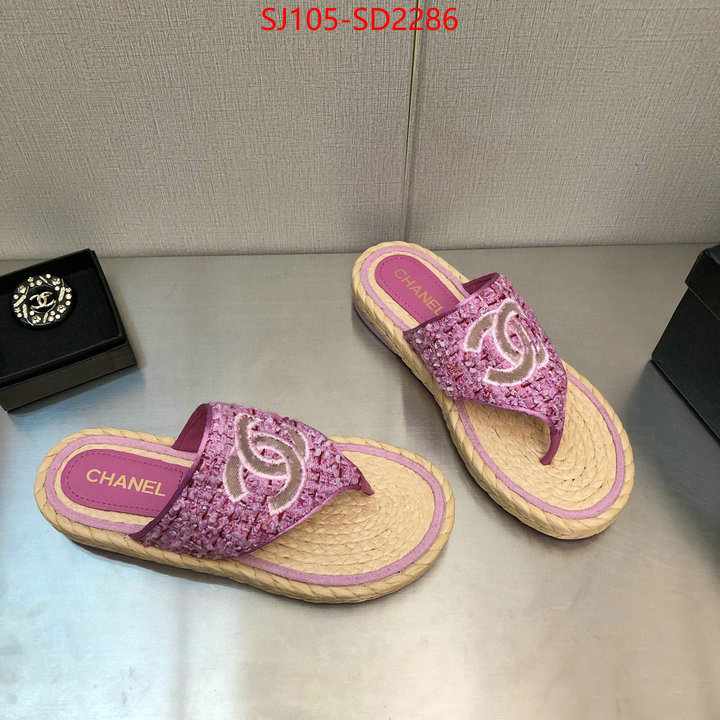 Women Shoes-Chanel first copy ID: SD2286 $: 105USD