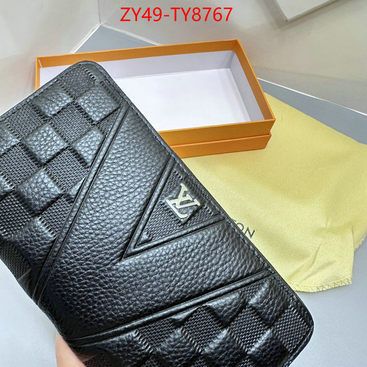 LV Bags(4A)-Wallet we provide top cheap aaaaa ID: TY8767 $: 49USD
