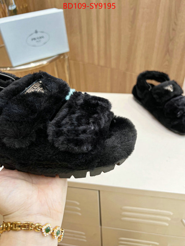 Women Shoes-Prada fake high quality ID: SY9195 $: 109USD