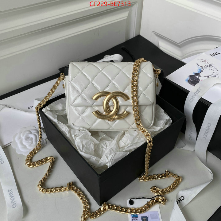 Chanel Bags(TOP)-Diagonal- aaaaa replica designer ID: BE7313 $: 229USD