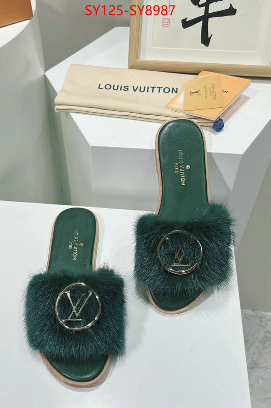 Women Shoes-LV buy sell ID: SY8987 $: 125USD