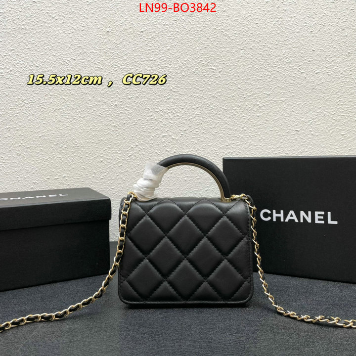 Chanel Bags(4A)-Diagonal- 2023 perfect replica designer ID: BO3842 $: 99USD
