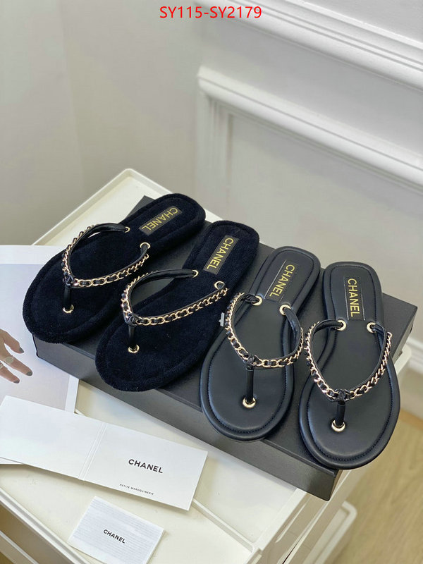 Women Shoes-Chanel aaaaa+ class replica ID: SY2179 $: 115USD