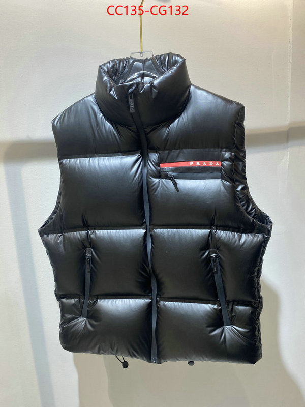 Down jacket Women-Prada mirror copy luxury ID: CG132 $: 135USD