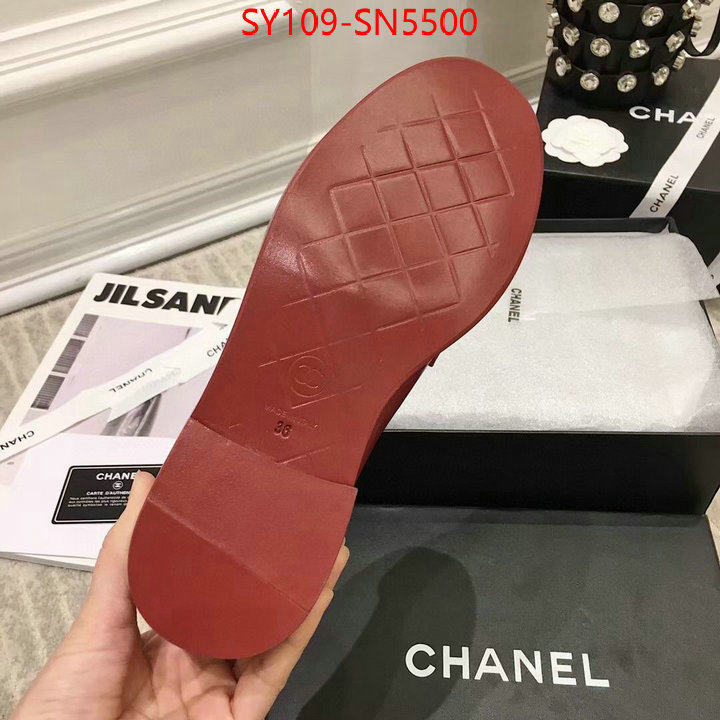 Women Shoes-Chanel the quality replica ID: SN5500 $: 109USD