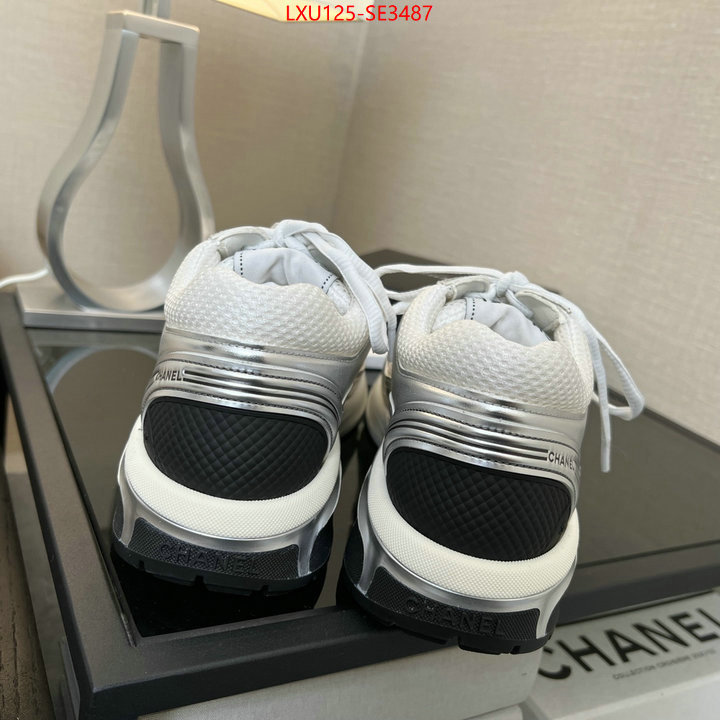 Women Shoes-Chanel aaaaa+ class replica ID: SE3487 $: 125USD