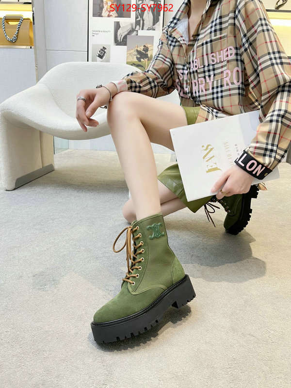 Women Shoes-Boots top grade ID: SY7962 $: 129USD