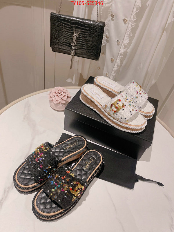 Women Shoes-Chanel high quality designer ID: SE5346 $: 105USD