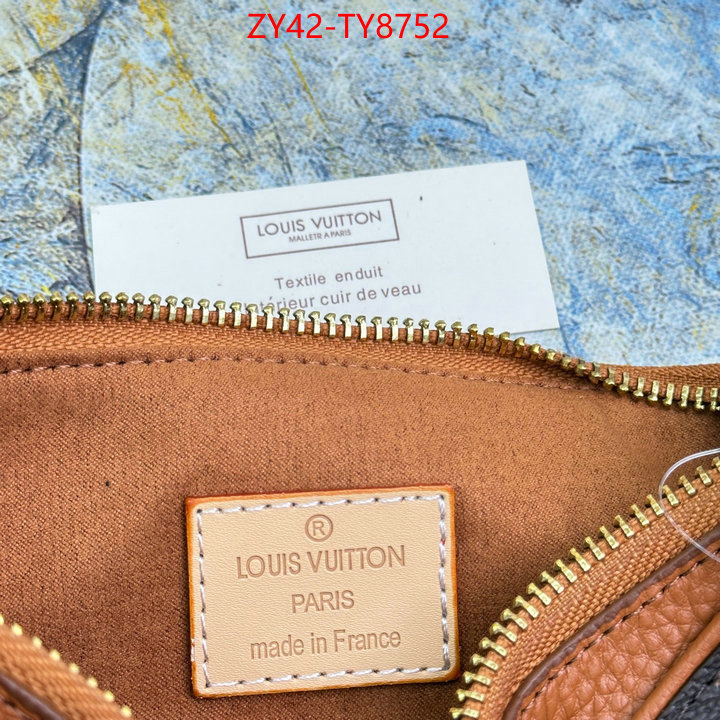 LV Bags(4A)-Wallet wholesale designer shop ID: TY8752 $: 42USD