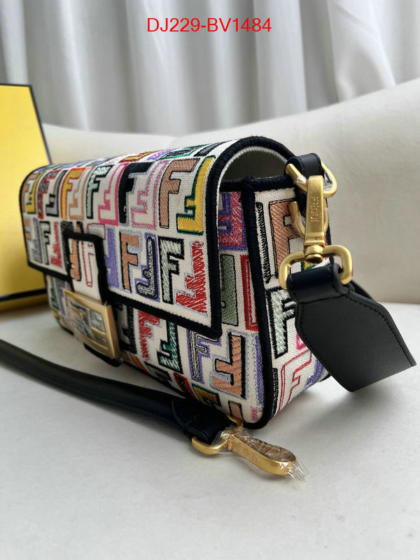 Fendi Bags(TOP)-Baguette high quality replica designer ID: BV1484 $: 229USD