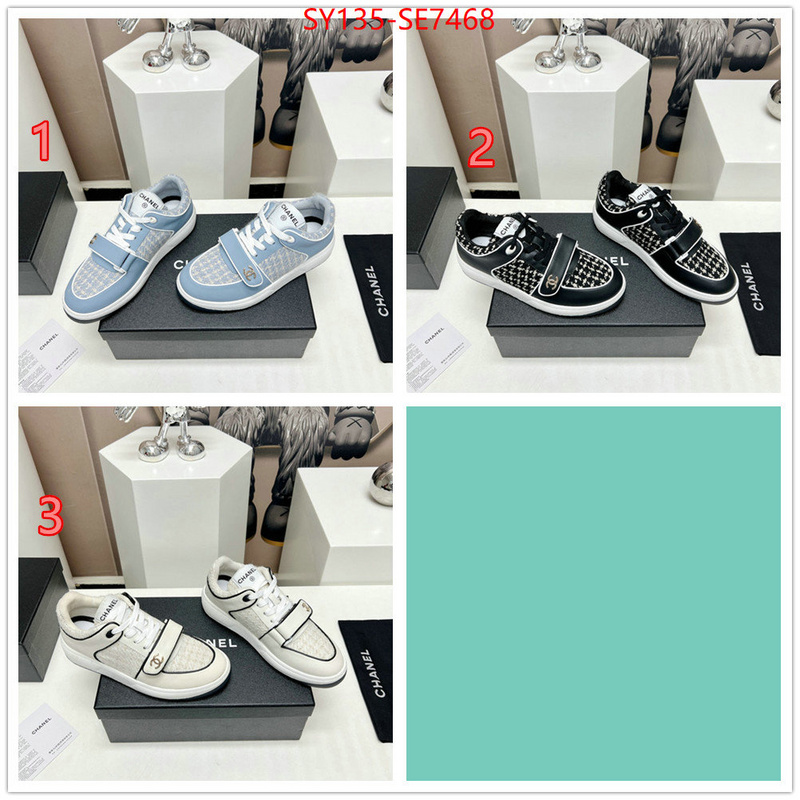 Women Shoes-Chanel buy best quality replica ID: SE7468 $: 135USD