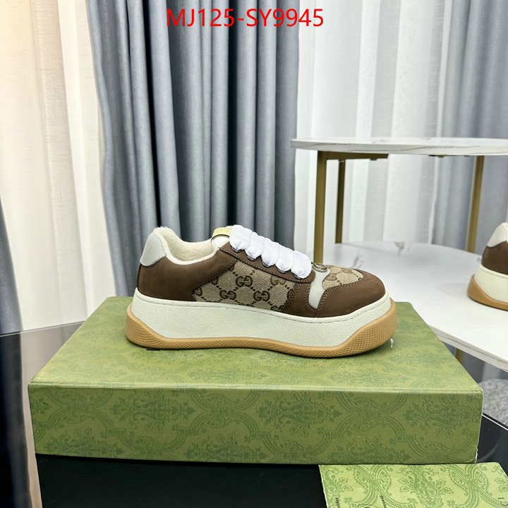 Women Shoes-Gucci aaaaa customize ID: SY9945 $: 125USD