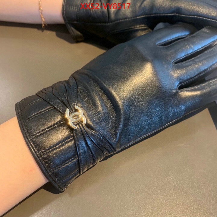 Gloves-Chanel top quality fake ID: VY8517 $: 52USD