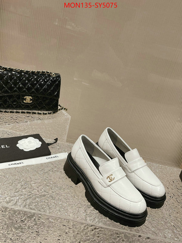 Women Shoes-Chanel new designer replica ID: SY5075 $: 135USD