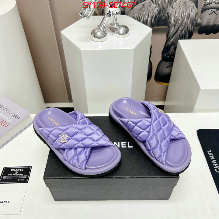 Women Shoes-Chanel top 1:1 replica ID: SE7467 $: 109USD