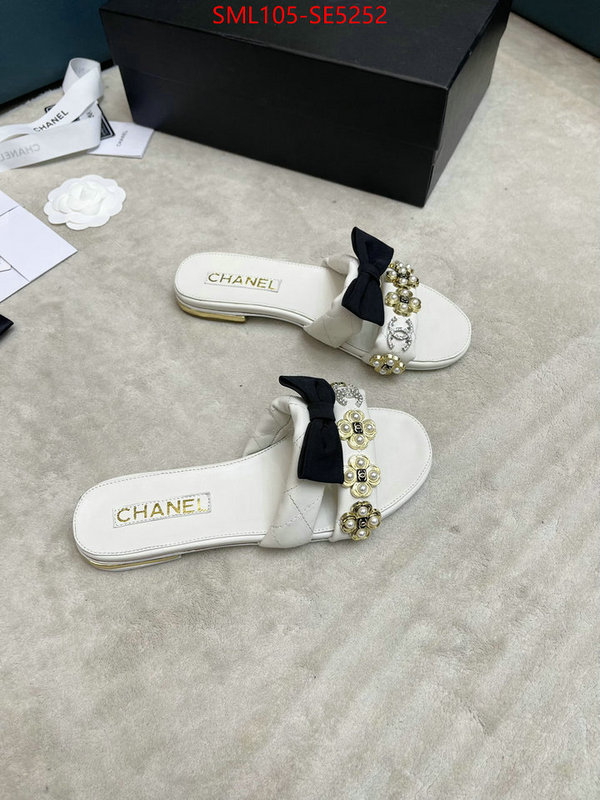 Women Shoes-Chanel luxury fake ID: SE5252 $: 105USD