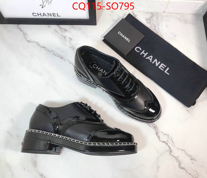 Women Shoes-Chanel high quality 1:1 replica ID: SO795 $: 115USD