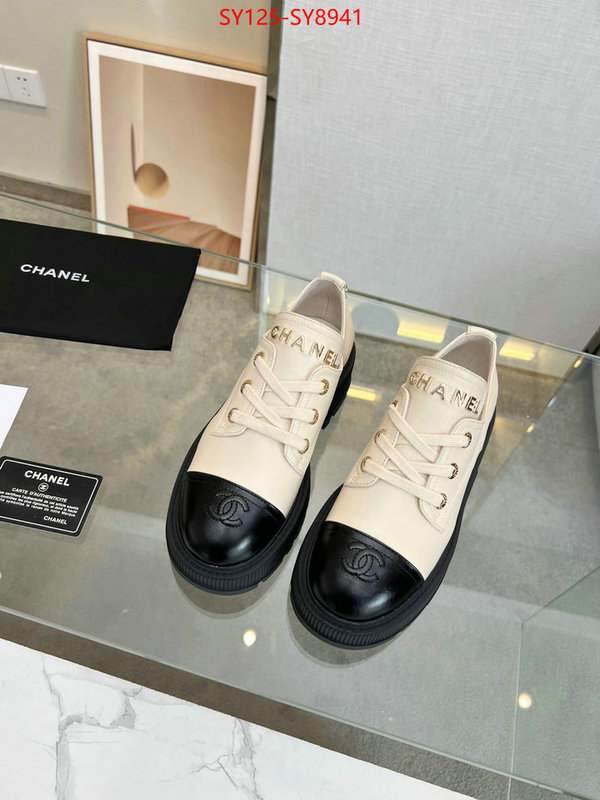 Women Shoes-Chanel designer high replica ID: SY8941 $: 125USD