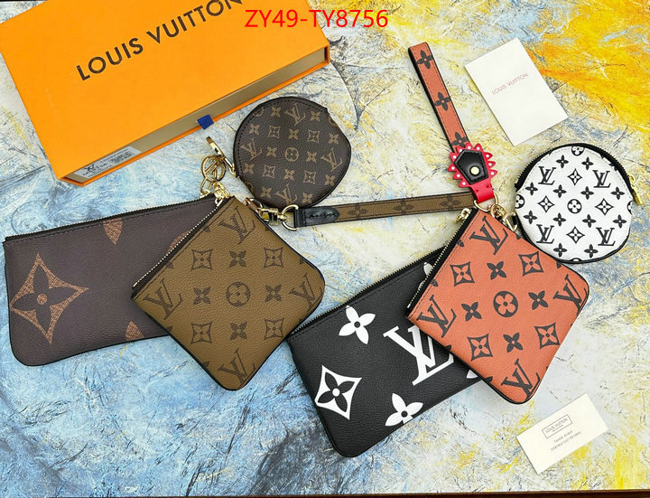 LV Bags(4A)-Wallet high quality perfect ID: TY8756 $: 49USD