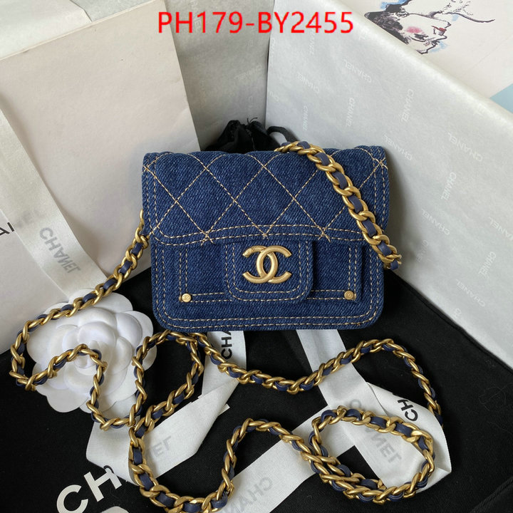 Chanel Bags(TOP)-Diagonal- best fake ID: BY2455 $: 179USD