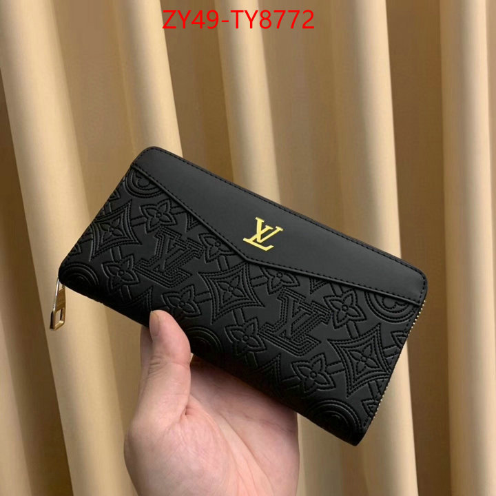 LV Bags(4A)-Wallet store ID: TY8772 $: 49USD