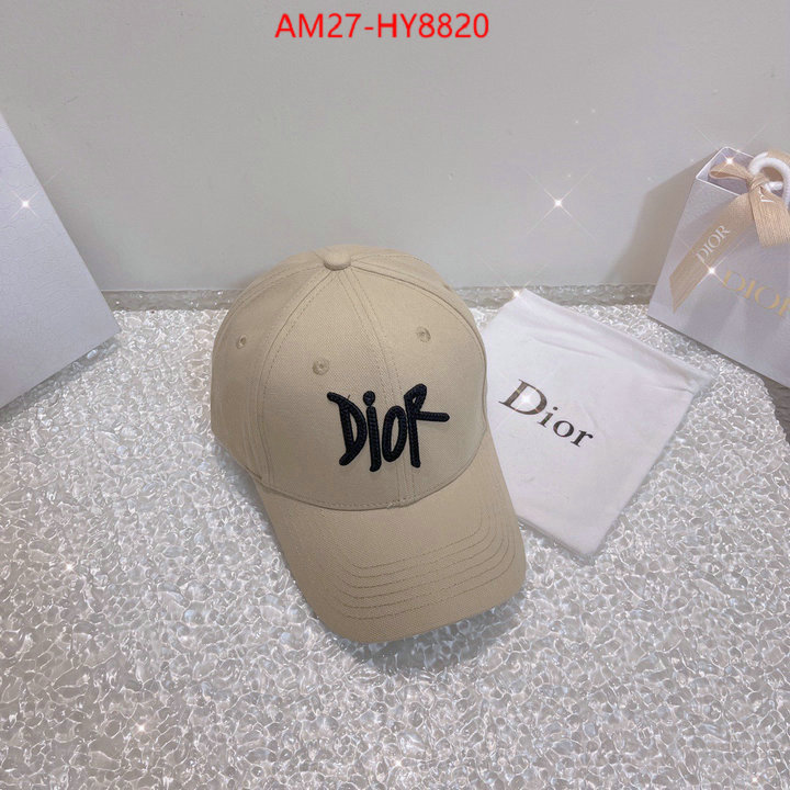 Cap (Hat)-Dior top quality designer replica ID: HY8820 $: 27USD