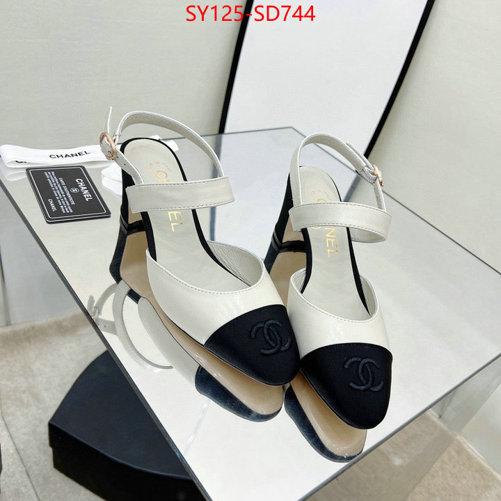 Women Shoes-Chanel aaaaa+ quality replica ID: SD744 $: 125USD