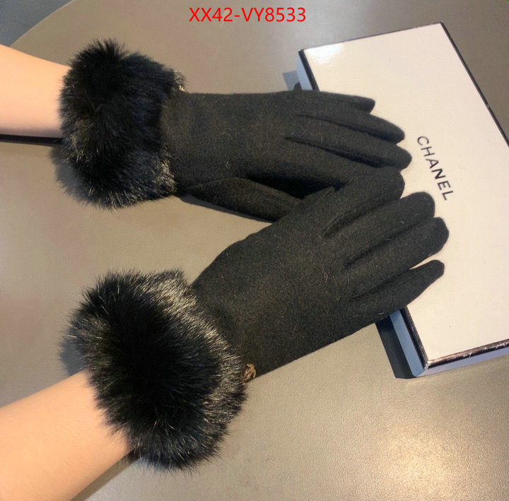 Gloves-Chanel quality aaaaa replica ID: VY8533 $: 42USD