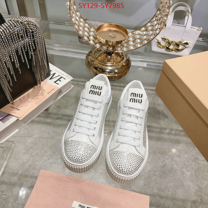 Women Shoes-Miu Miu aaaaa quality replica ID: SY7985 $: 129USD