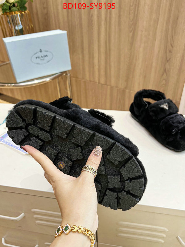 Women Shoes-Prada fake high quality ID: SY9195 $: 109USD