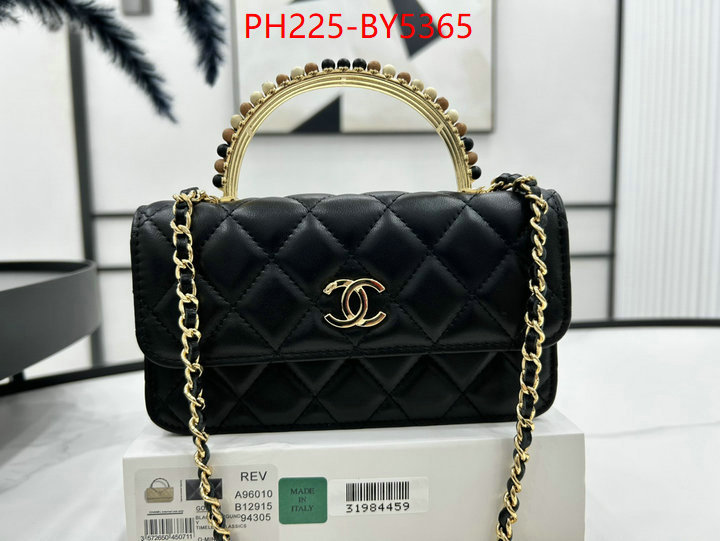 Chanel Bags(TOP)-Diagonal- high quality 1:1 replica ID: BY5365 $: 225USD