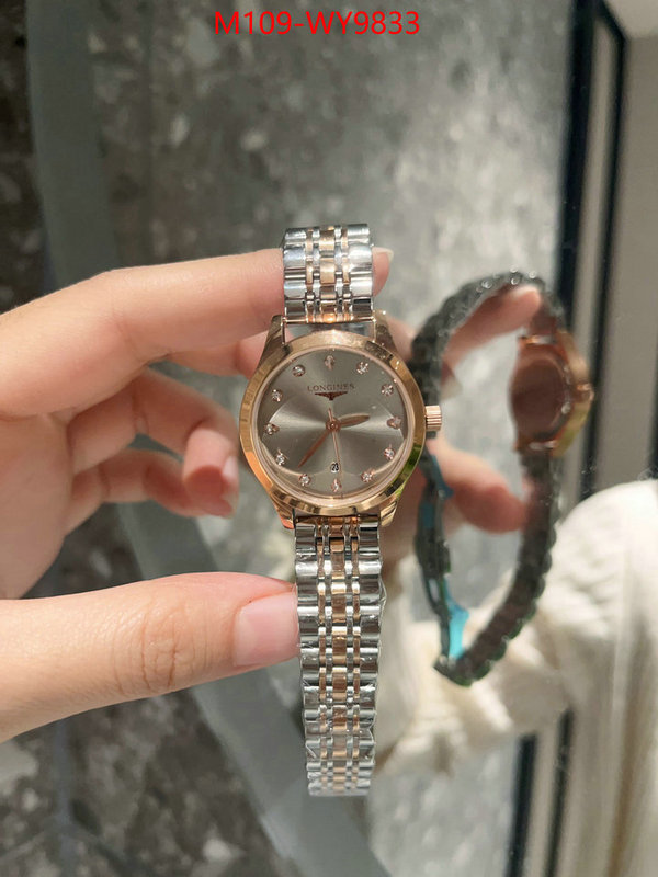 Watch(4A)-Longines fake designer ID: WY9833 $: 109USD