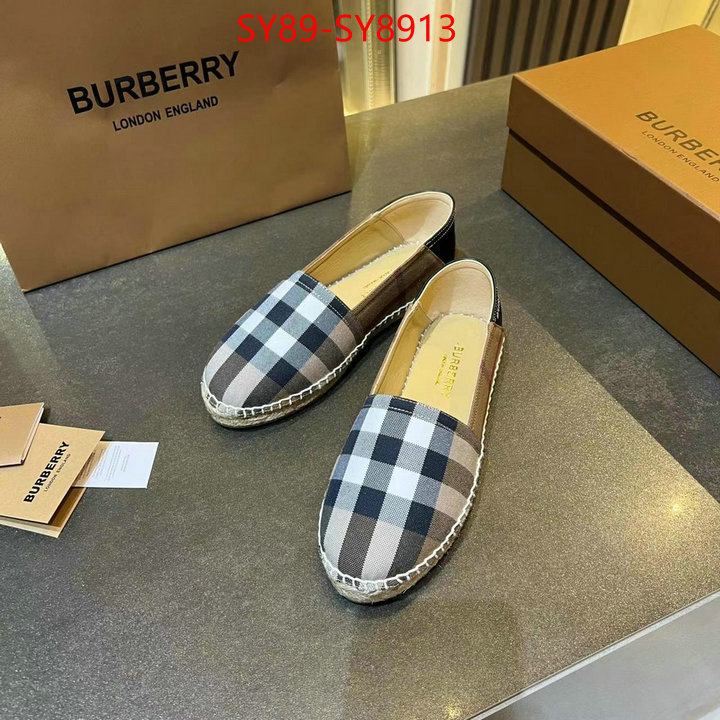 Women Shoes-Burberry best luxury replica ID: SY8913 $: 89USD