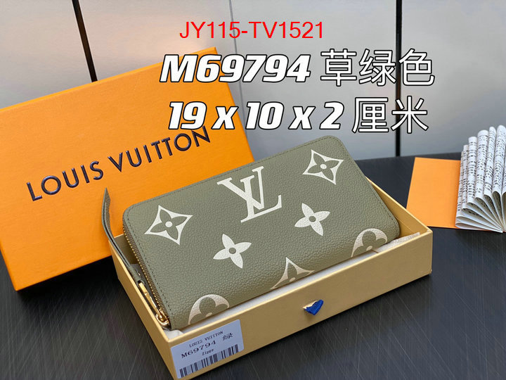 LV Bags(TOP)-Wallet what's best ID: TV1521 $: 115USD