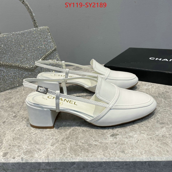 Women Shoes-Chanel fake cheap best online ID: SY2189 $: 119USD