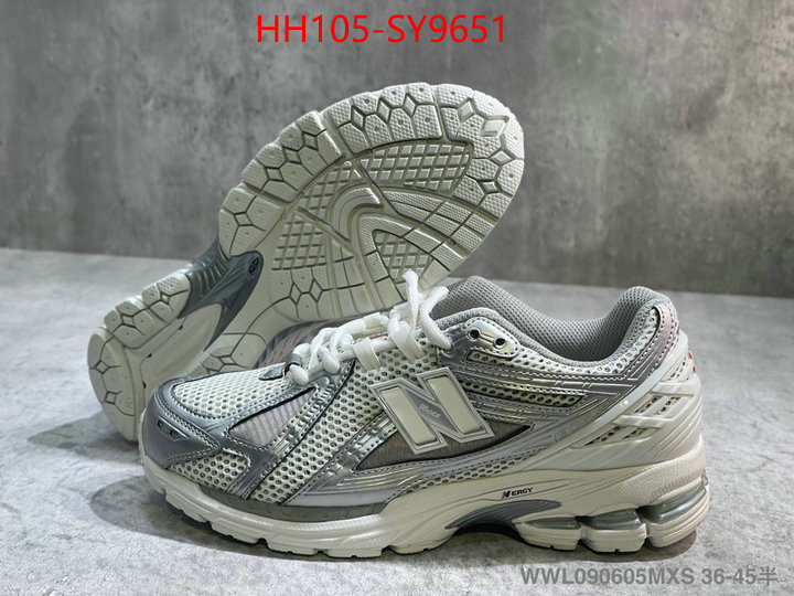 Men Shoes-New Balance the highest quality fake ID: SY9651 $: 105USD