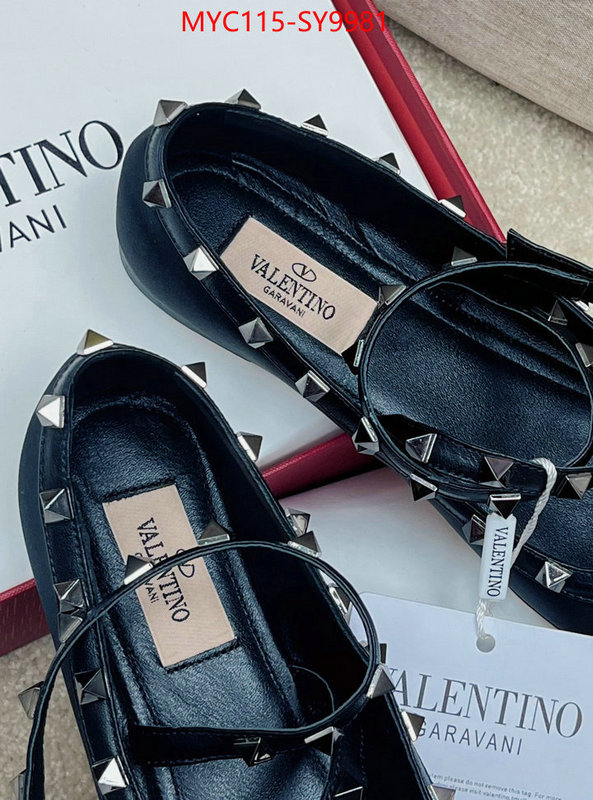 Women Shoes-Valentino replica for cheap ID: SY9981 $: 115USD