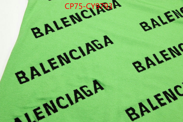 Clothing-Balenciaga shop designer replica ID: CY9793 $: 75USD