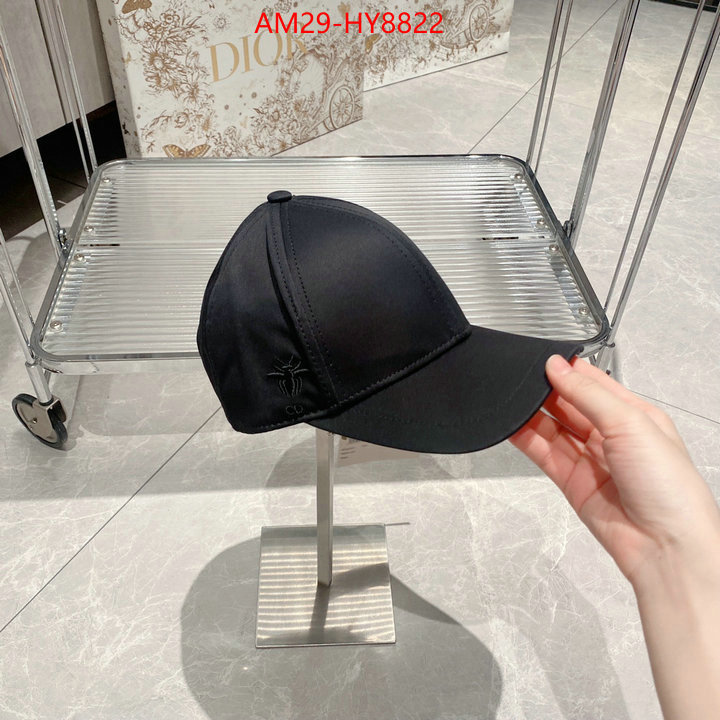 Cap (Hat)-Dior new 2023 ID: HY8822 $: 29USD