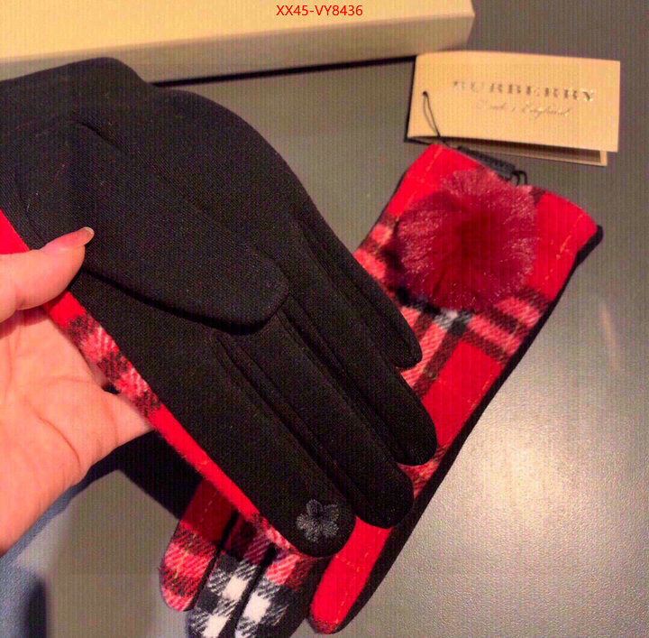 Gloves-Burberry counter quality ID: VY8436 $: 45USD