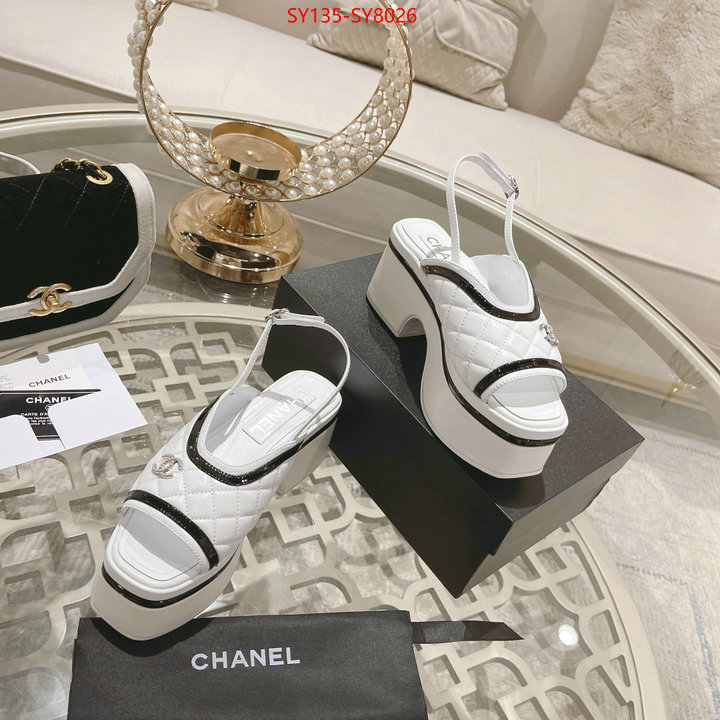 Women Shoes-Chanel perfect replica ID: SY8026 $: 135USD