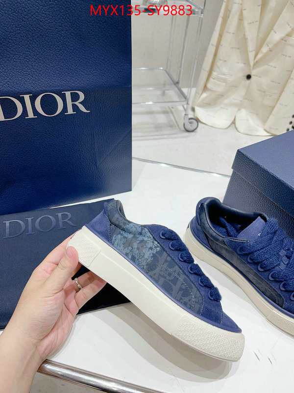 Men shoes-Dior luxury cheap ID: SY9883 $: 135USD