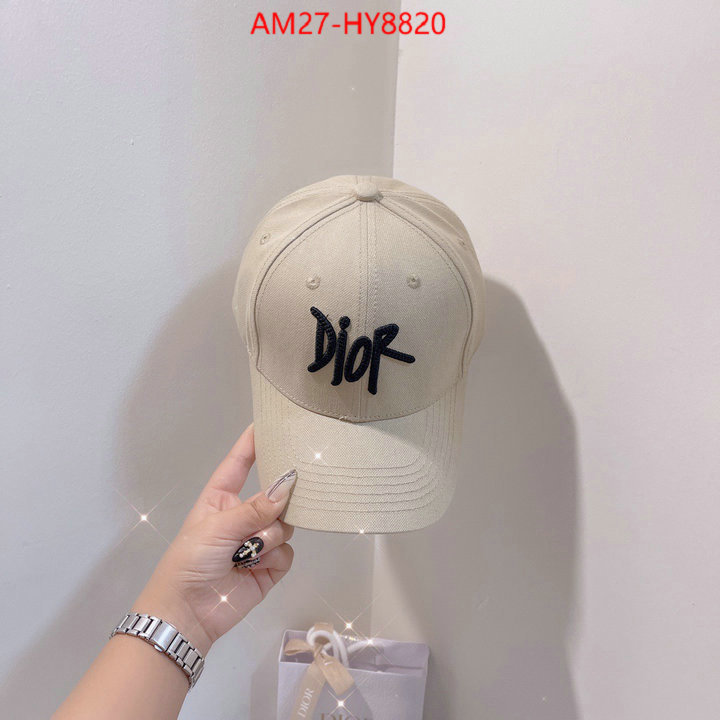 Cap (Hat)-Dior top quality designer replica ID: HY8820 $: 27USD