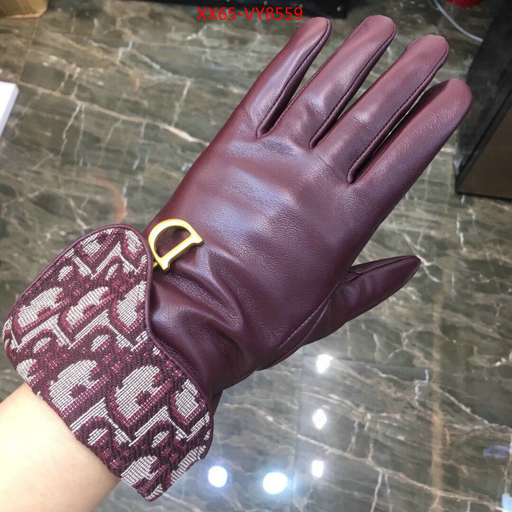 Gloves-Dior top brands like ID: VY8559 $: 65USD