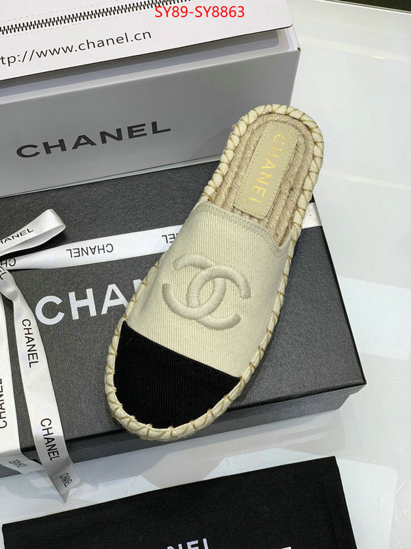 Women Shoes-Chanel high quality ID: SY8863 $: 89USD