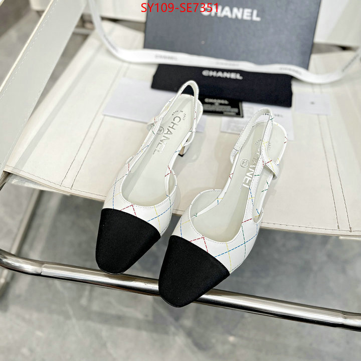 Women Shoes-Chanel is it ok to buy ID: SE7351 $: 109USD