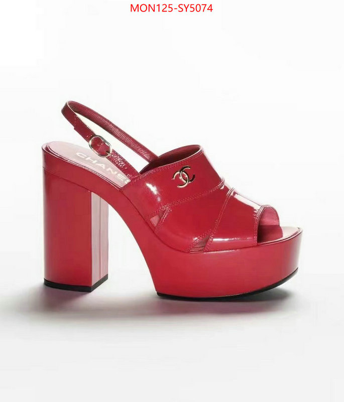 Women Shoes-Chanel sell online ID: SY5074 $: 125USD