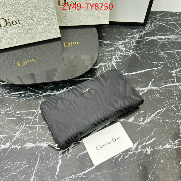 Dior Bags(4A)-Wallet- where can i find ID: TY8750 $: 49USD