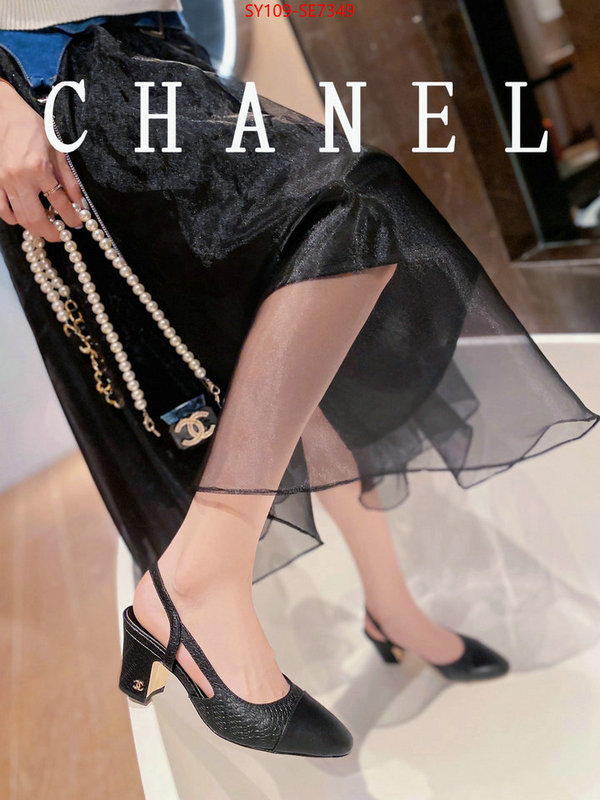 Women Shoes-Chanel where to buy fakes ID: SE7349 $: 109USD