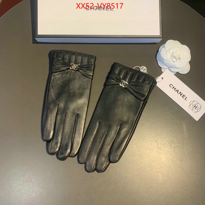 Gloves-Chanel top quality fake ID: VY8517 $: 52USD